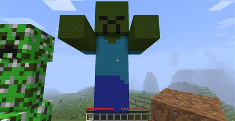 Minecraft - Posąg Zombie/Zombie Statue Minecraft Project