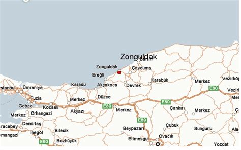 Zonguldak Map - Turkey