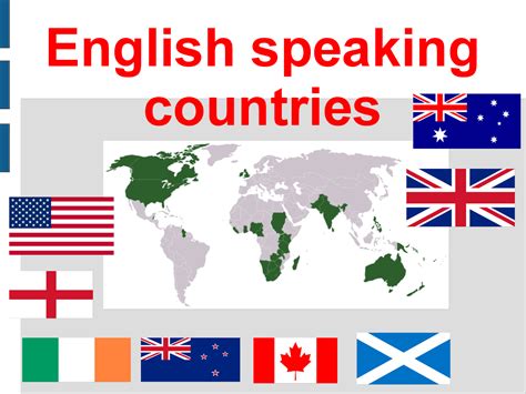 Los Boscos English Corner: English speaking countries-1º-A ESO