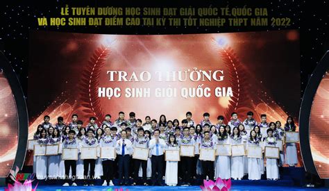 Chi tiết danh sách học sinh giỏi, học sinh điểm cao được tỉnh Nghệ An ...