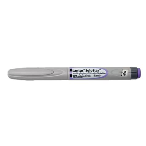 Lantus (Insulin Glargine Injection) 100 Units/ml Solostar Ml Prefilled ...