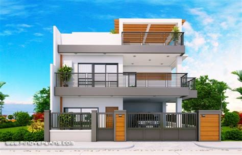 50+ House design two storey with roof deck ideas in 2021