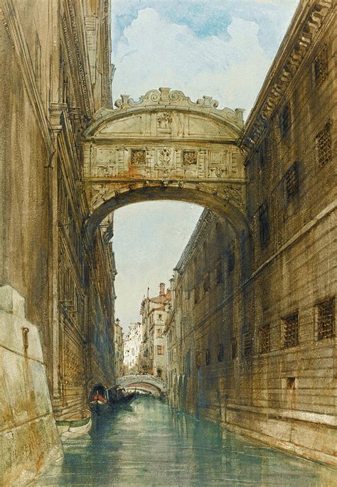 The Bridge of Sighs. Venice Painting by James Holland - Fine Art America