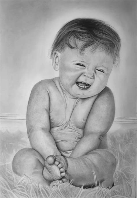 Baby Giggles by Paul-Shanghai on DeviantArt | Baby art, Art drawings ...