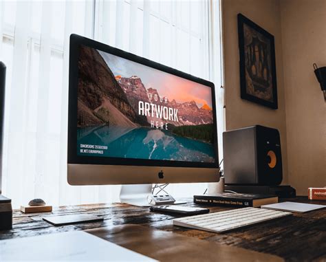 35+ Desktop Computer Mockup Templates | Design Shack