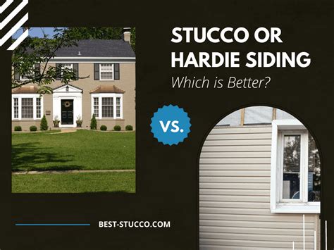 Stucco vs Hardie Siding: Choose the Right One | Best-Stucco