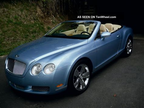 2007 Bentley Continental Gtc Convertible 2 - Door 6. 0l