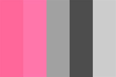 Pink and Gray Color Palette