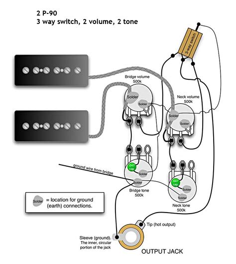 Gibson Electric Guitar Wiring Diagrams