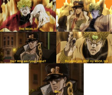 You ARE Za Warudo to me : ShitPostCrusaders | Jojo bizarre, Jojo ...