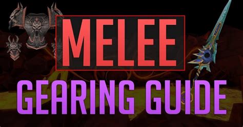 RS3 Melee Gear Progression - Upgrade Guide