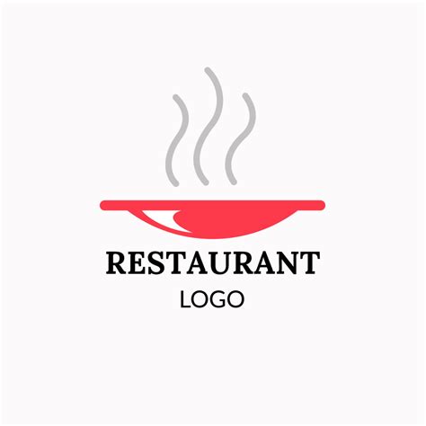 Minimalist Restaurant Customize Logo Template | Free Digital Designs