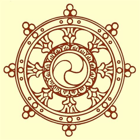 Dharmachakra | Dharma wheel tattoo design, Dharma wheel tattoo, Dharma ...