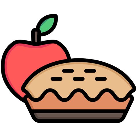 Apple pie Generic color lineal-color icon