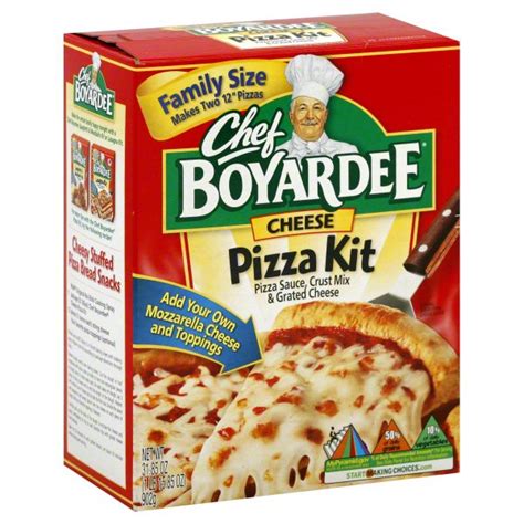 Chef Boyardee Chef Boyardee Pizza Maker Cheese Pizza Kit - Shop Bread ...