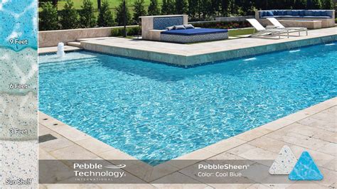 Cool Blue - PebbleSheen Pool Finishes