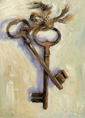 PAINTING ADVENTURES with Nigel Fletcher: Two Old Keys | Still life art ...