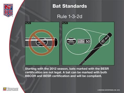 2012 NFHS Baseball Rules Changes - ppt download