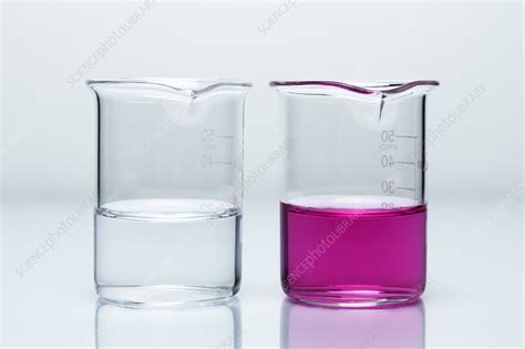 Phenolphthalein Indicator - Stock Image - C039/1218 - Science Photo Library