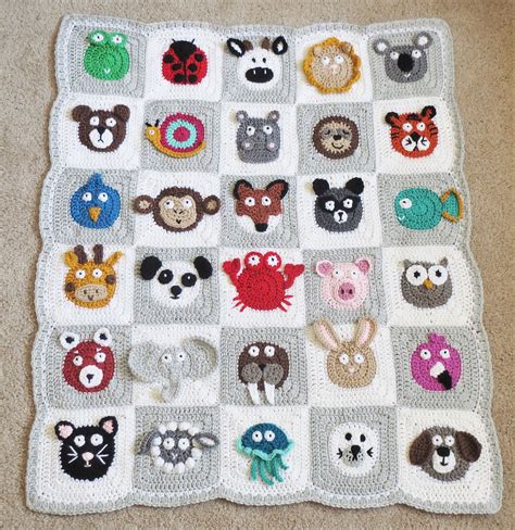 Zookeeper's Blanket pattern by Justine Walley (AlyseCrochet) | Baby ...