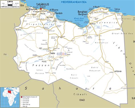 Maps of Libya | Map Library | Maps of the World