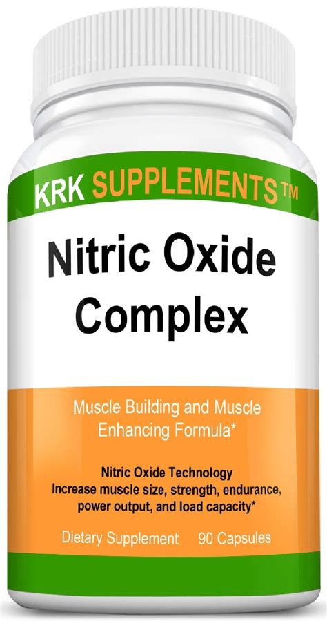 Nitric Oxide Complex 3500mg per serving NO2 L-Arginine HCL AAKG AKG ...