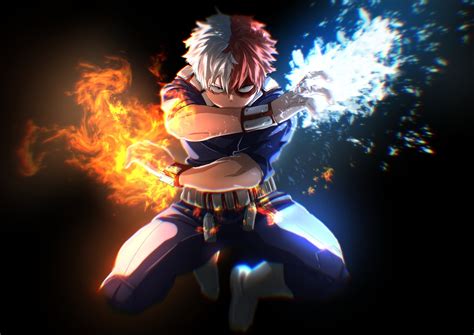 Download Shoto Todoroki Anime My Hero Academia 4k Ultra HD Wallpaper by 光鶴