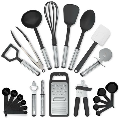 2-piece Stainless Steel Silicone Kitchen Utensils Set, Cooking Utensils ...