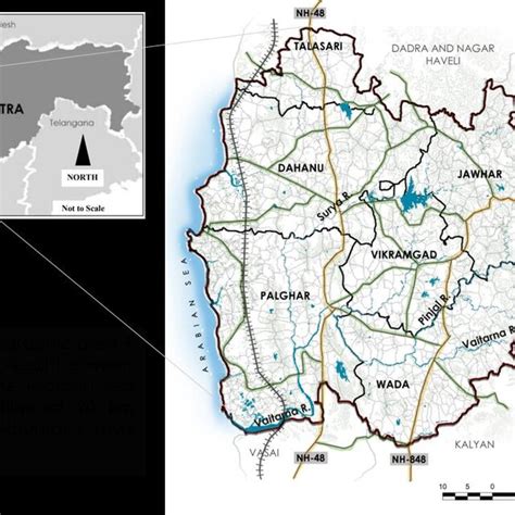 Base map of Palghar region | Download Scientific Diagram