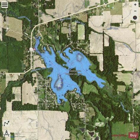 Palestine Lake Fishing Map | Nautical Charts App