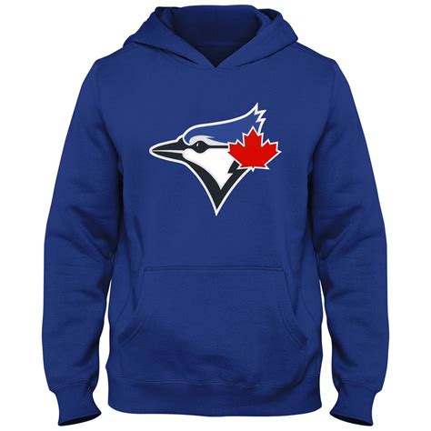 Toronto Blue Jays MLB YOUTH Express Twill Hoodie - Royal (Birdhead ...