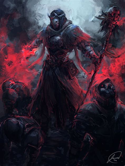 Necromancer by JasonTN on deviantART | Character art, Concept art, Dark ...