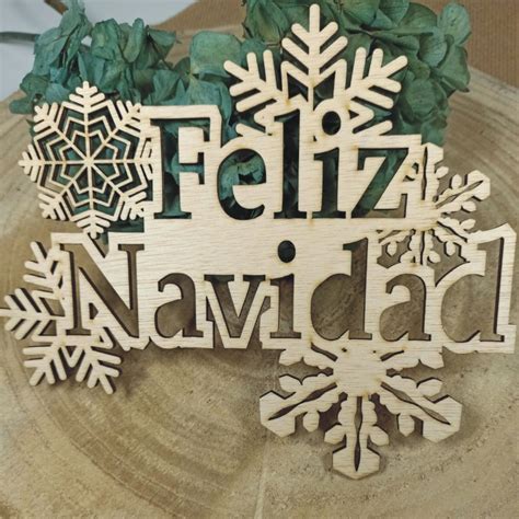 Adorno Feliz Navidad - Adorno Navidad - Onaona Shop