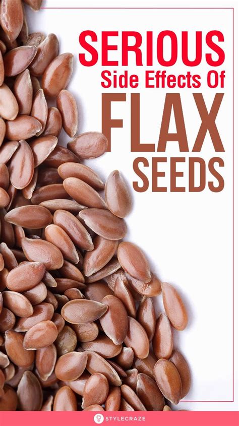 Flax Seed Side Effects: 6 Ways It May Cause Harm | Flax seed recipes ...