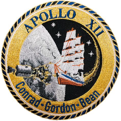 Apollo 12 Commemorative Mission Patch – Space Patches