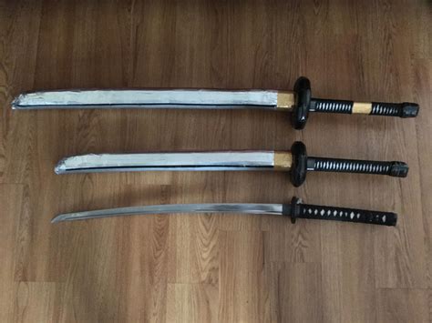 Nodachi Katana comparison by N-Hyuman80 on DeviantArt