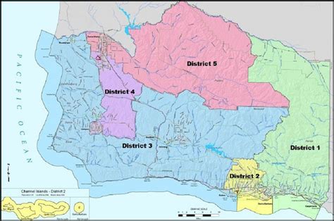 Map Of Santa Barbara County - Maping Resources