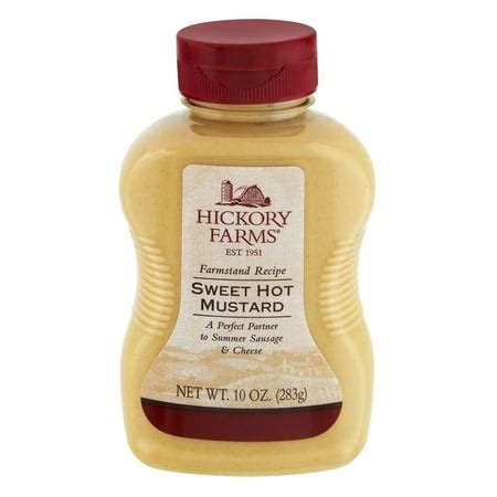 Hickory Farms Farmstand Recipe Sweet Hot Mustard, 10.0 OZ - Walmart.com