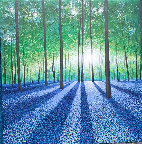 Bluebell Woods painting - Room 212