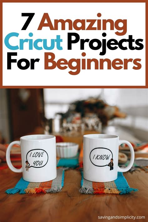 7 Amazing Cricut Projects For Beginners - Saving & Simplicity