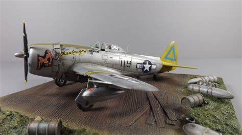 P-47D Thunderbolt Plastic Model Airplane Kit 1/72 Scale by Revell ...