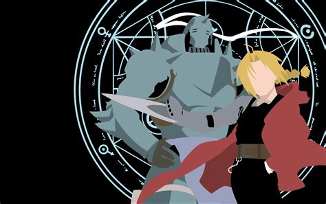 Edward Elric, FullMetal Alchemist, 4K, Alphonse Elric HD Wallpaper