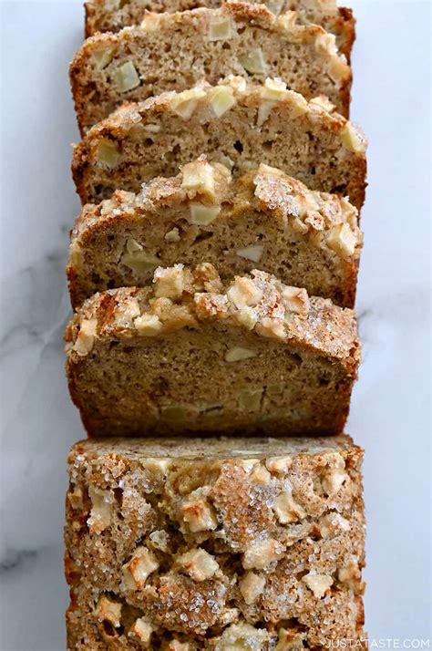 Apple Cinnamon Banana Bread - Just a Taste