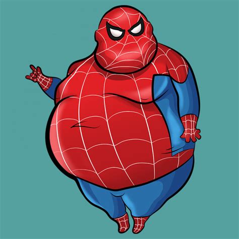 fat spiderman