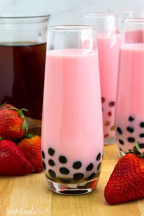 Strawberry Milk Bubble Tea