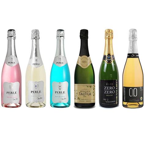 Sparkling Sampler - Six (6) Non-Alcoholic Sparkling Wines 750ml Each ...