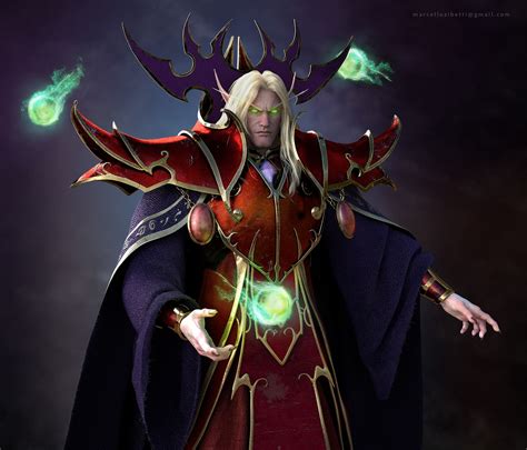 ArtStation - Kael'thas Sunstrider - Fan art, Marcello Zibetti Art ...