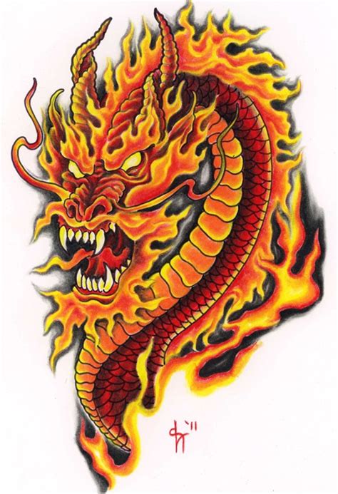 60 Awesome Dragon Tattoo Designs for Men