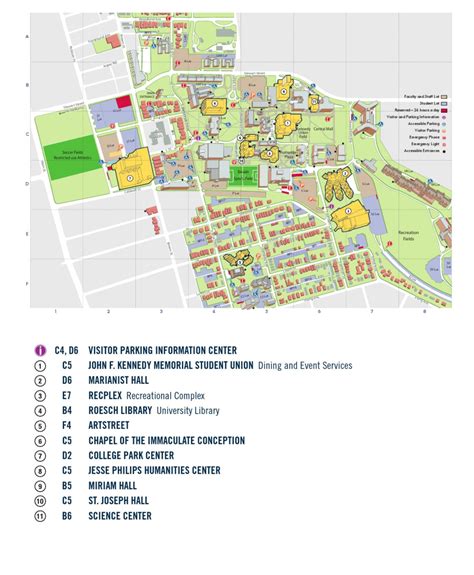 University Of Dayton Campus Map - Map Of The United Kingdom