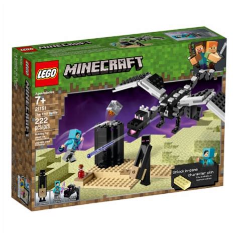 LEGO® Minecraft The End Battle Building Set, 222 pc - QFC